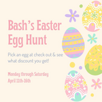 Easter Egg Hunt April 11th-16th