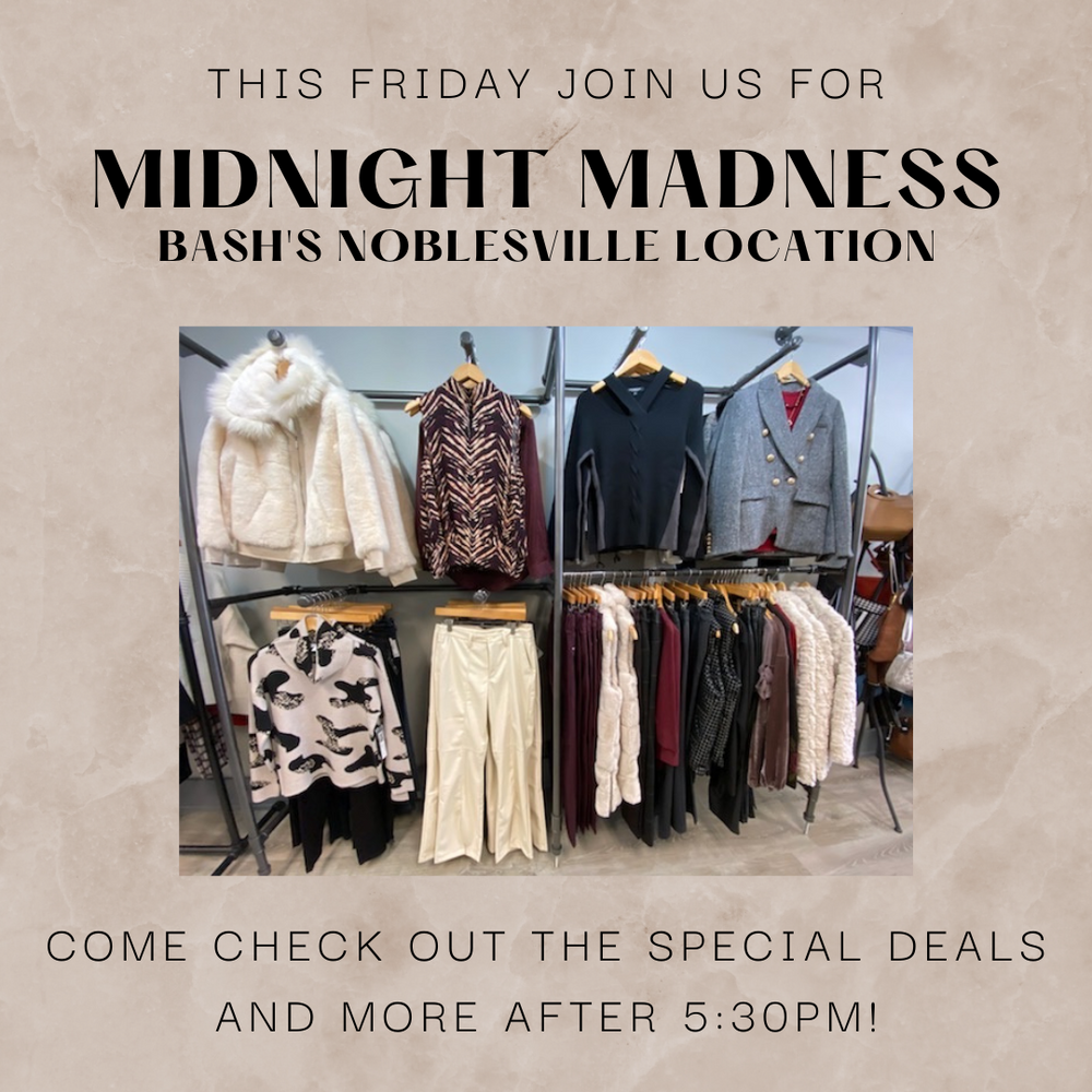 Downtown Noblesville's Midnight Madness is Friday, December 2nd!