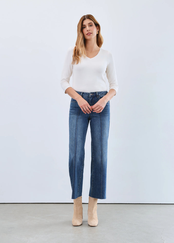 FDJ Olivia Wide Ankle Denim - Vintage