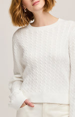 Gentle Fawn Janice Sweater - White