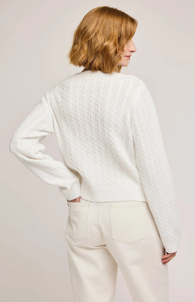 Gentle Fawn Janice Sweater - White