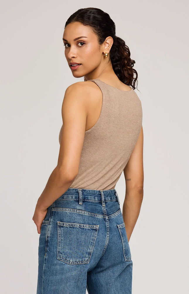 Gentle Fawn Cyrus Tank Top - Heather Khaki