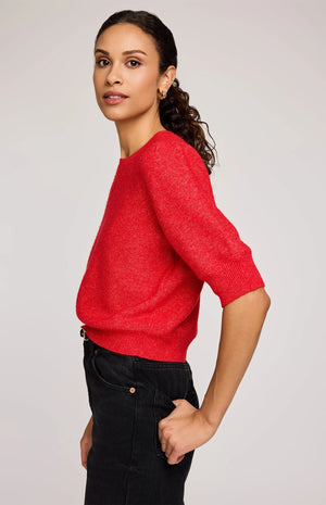 Gentle Fawn Marisol Sweater - Heather Red