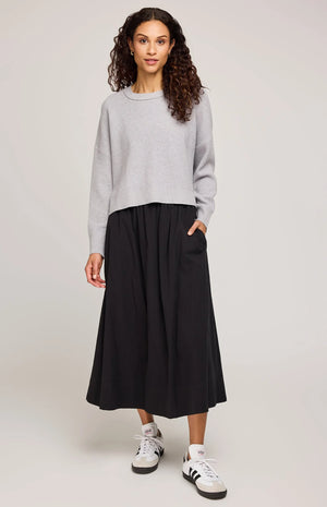 Gentle Fawn Axel Sweater - Heather Ash