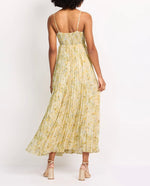 Lucy Paris Rose Pleated Dress