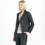 Clara Sunwoo Liquid "Leather" Jacket - Black