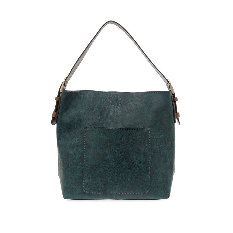 Joy Susan - Vivid Deep Teal Hobo Coffee Handle Handbag