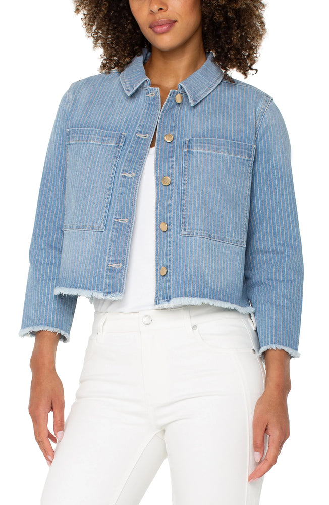 Liverpool Crop Shacket