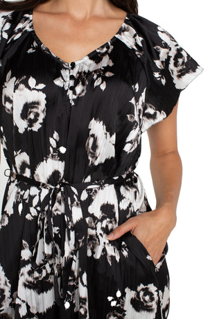 Liverpool Flutter Sleeve Dress