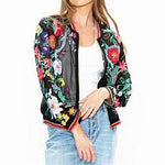 Aratta Bellezza Embroidered Detail Jacket - Black