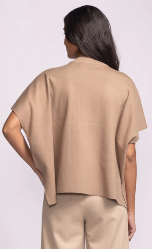 Pink Martini - Camel Poncho Top