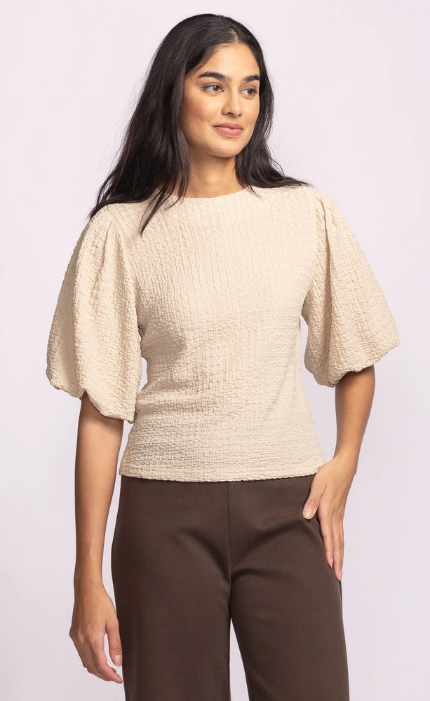 Pink Martini Lita Top - Beige