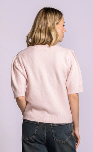 Pink Martini - Pink Sweater With Florets