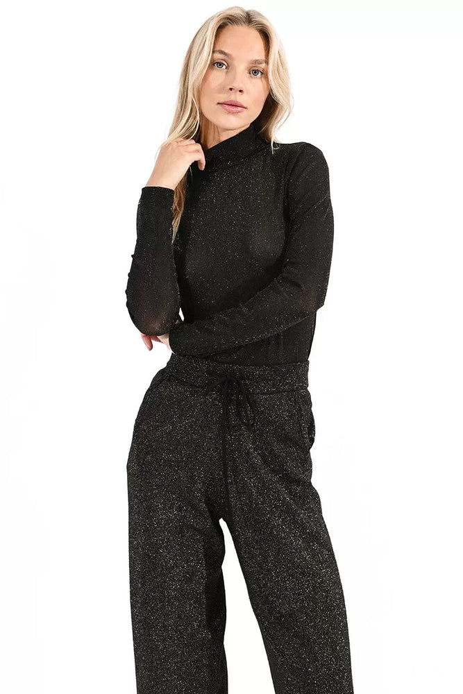 Molly Bracken Fine Iridescent Knitted Undersweater