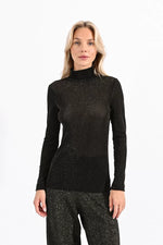 Molly Bracken Fine Iridescent Knitted Undersweater