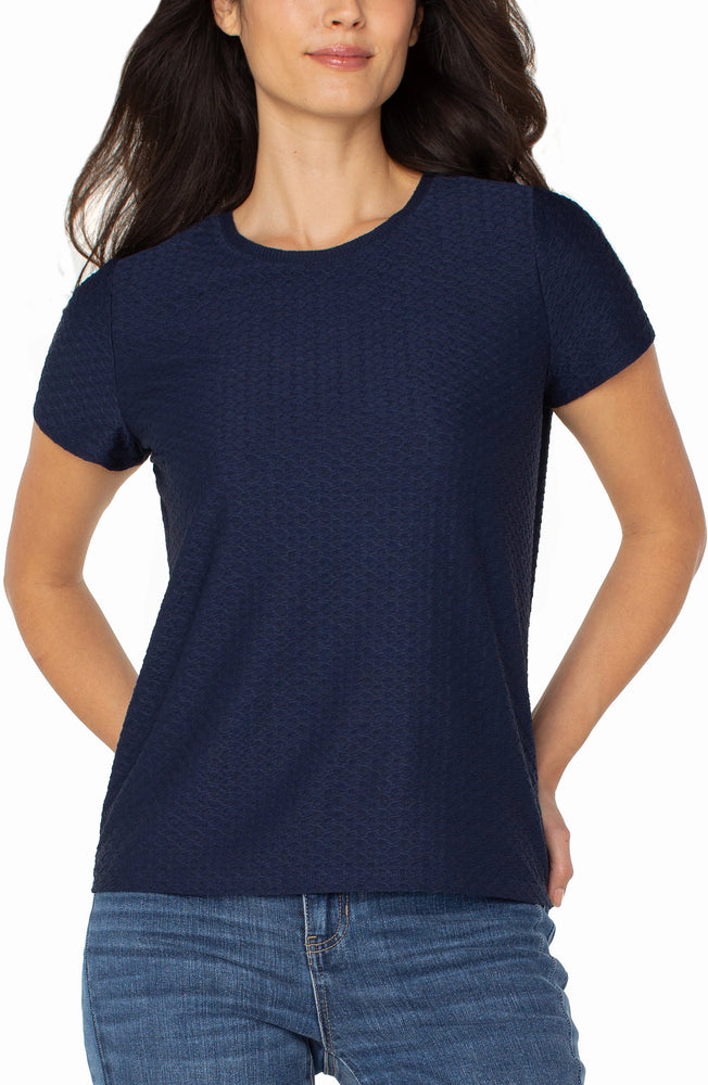 Liverpool Shortsleeve Crew Neck - Navy