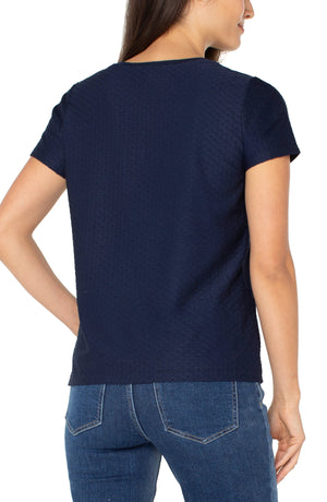 Liverpool Shortsleeve Crew Neck - Navy