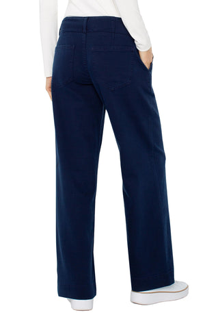 Liverpool Utility Patch Pocket Wide Leg