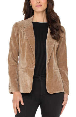 Liverpool Fitted Blazer - Harvest Khaki