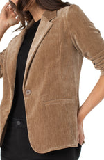 Liverpool Fitted Blazer - Harvest Khaki