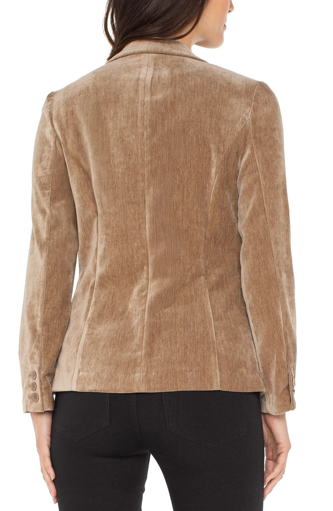 Liverpool Fitted Blazer - Harvest Khaki