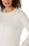 Liverpool Long Sleeve Crew Neck Sweater - Alabaster