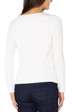 Liverpool Longsleeve Boat Neck - Cream