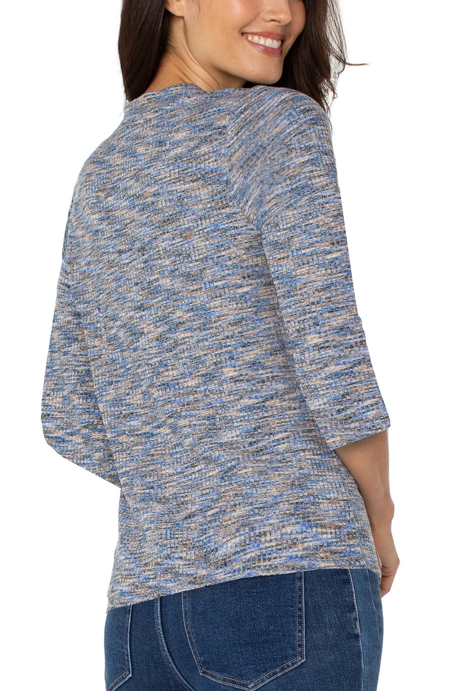 Liverpool 3/4 Sleeve Knit Tee